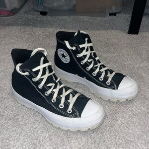 High top platform converse